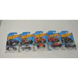 2021 Hot Wheels Baja Blazers Lot of 5 Off Road Vehicles Jeeps Hummers and more!